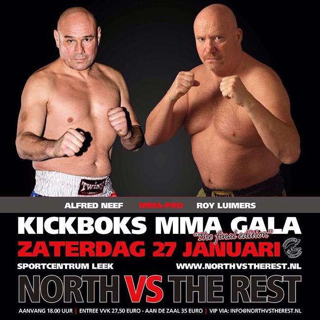 Veteraan Alfred Neef terug in de MMA kooi