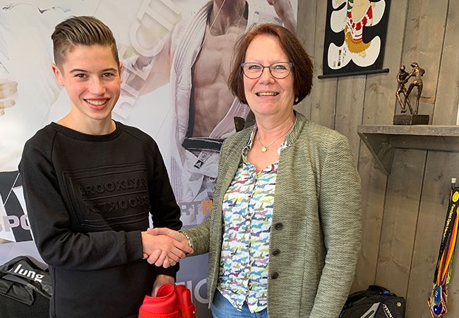 Karateka Tim Helmons wint landelijke "Jan Wetzer Stimuleringsprijs”