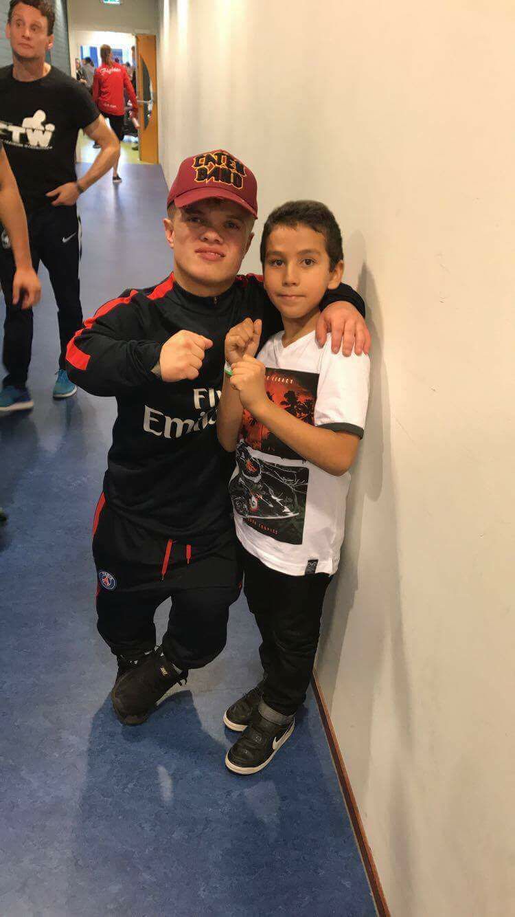 Foto: Wopke met fan Nouvel