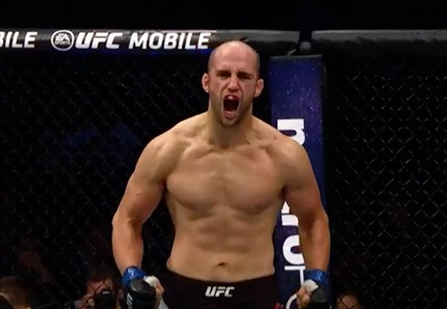 Protest: Volkan Oezdemir oneens met uitslag UFC London
