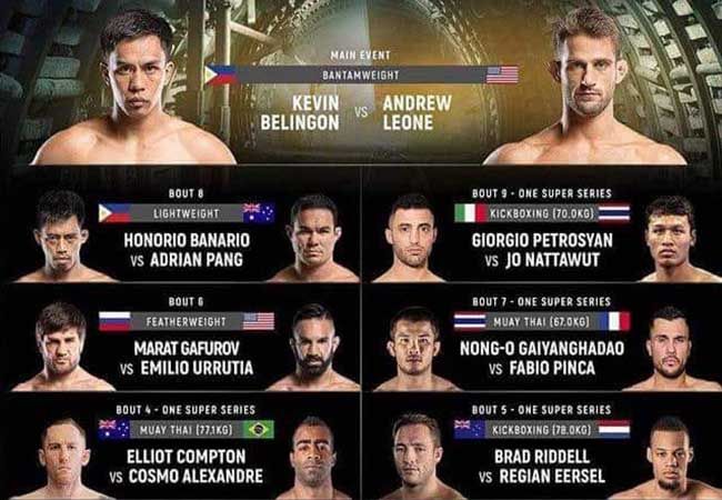 Regian Eersel's tegenstander bekend voor ONE Championship debuut