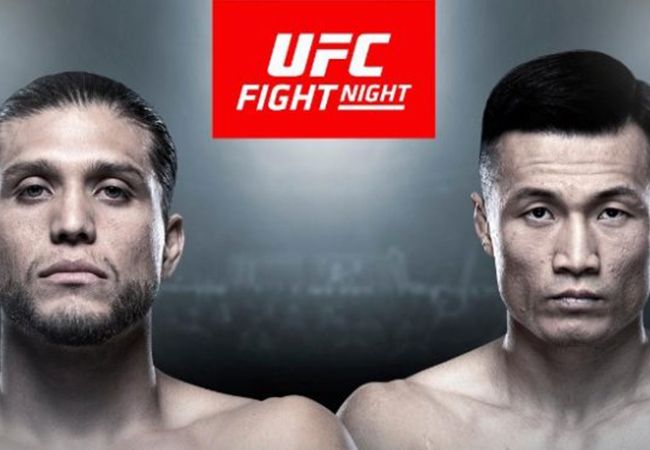 Brian Ortega vs Korean Zombie headliner UFC Fight Night 165
