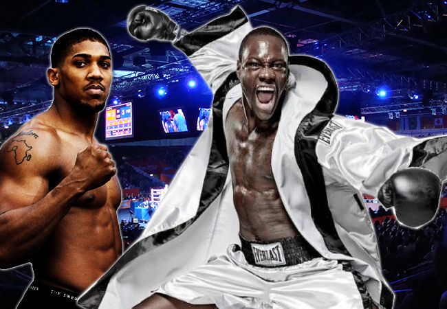 Deontay Wilder daagt Anthony Joshua uit voor wereldtitelgevecht