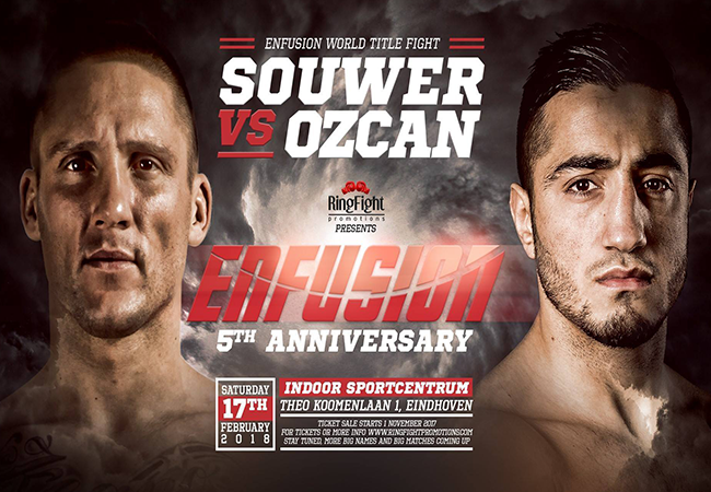 ANDY SOUWER DE RING IN TEGEN TAYFUN OZCAN