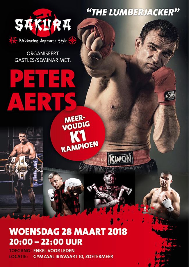 Win een gratis deelname aan seminar van K-1 legende Peter Aerts
