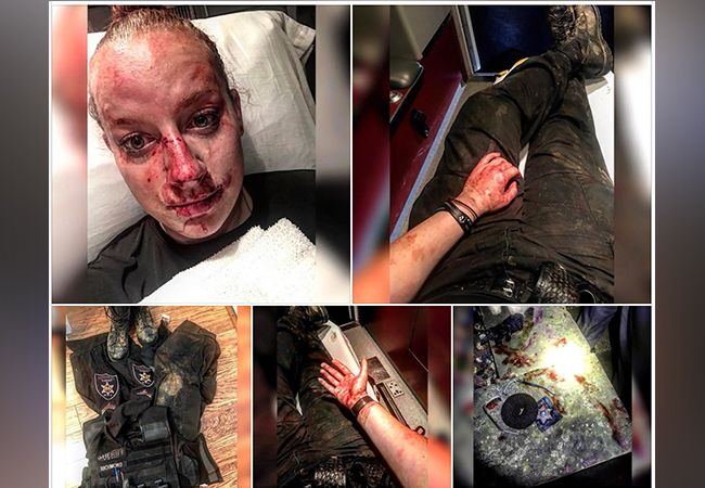 Moordpoging: Jiu-Jitsu redt leven politie agente