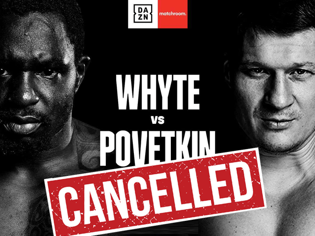 POVETKIN COVID-19 POSITIEF: Rematch met Whyte afgelast