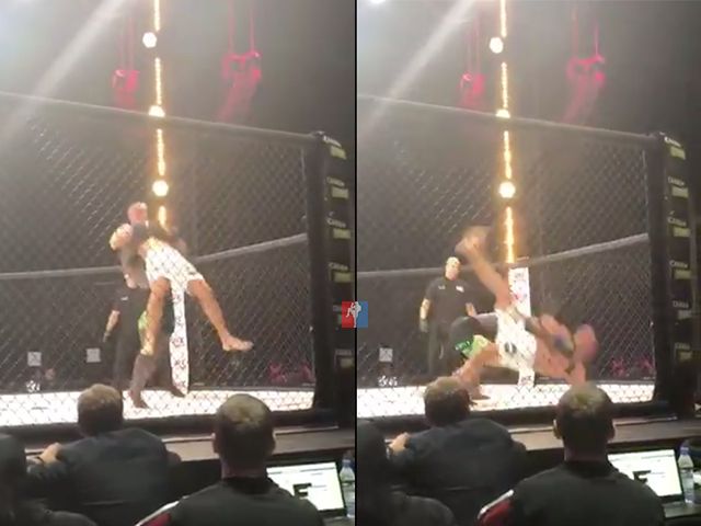 KNOCK-OUT VIDEO: Senegalees maakt beste MMA-debuut ooit