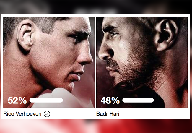 Rico vs. Badr: Peilingen geven verrassende uitslag