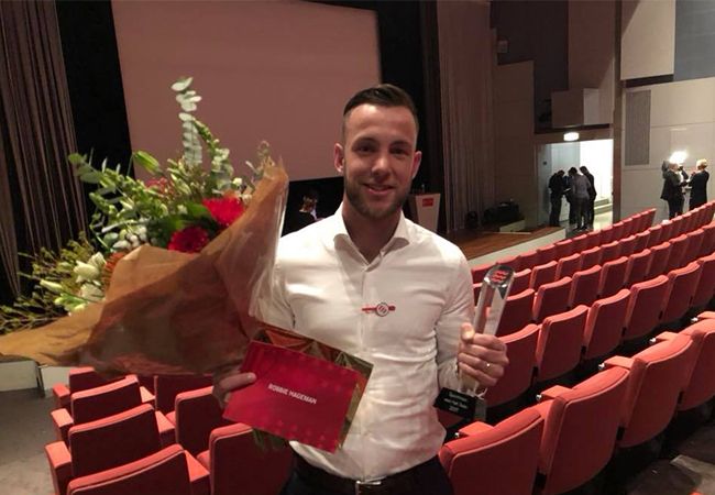 Wereldkampioen Thaiboksen Robbie Hageman Sportman van het Jaar 2017