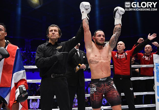 Roosmalen vs Petchpanomrung officiële hoofdpartij GLORY 55 New York