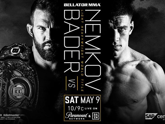 Bellator MMA zwaargewicht Ryan Bader in titelverdediging