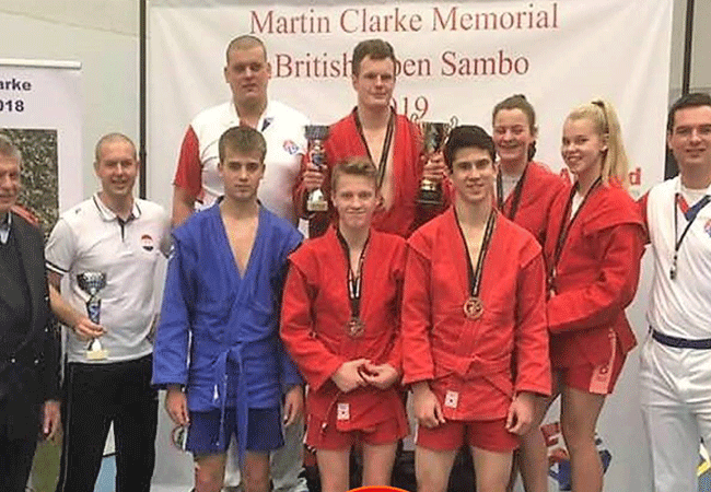 Nederlands Sambo team presteert goed in Folkestone