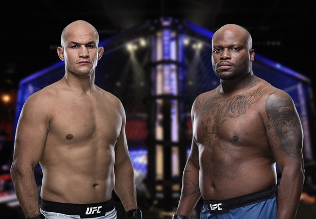 Junior Dos Santos tegen Derrick Lewis tijdens UFC ESPN + 4, Kansas