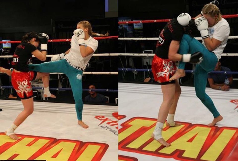 Sarah Gobel kickboks talent op weg naar de top