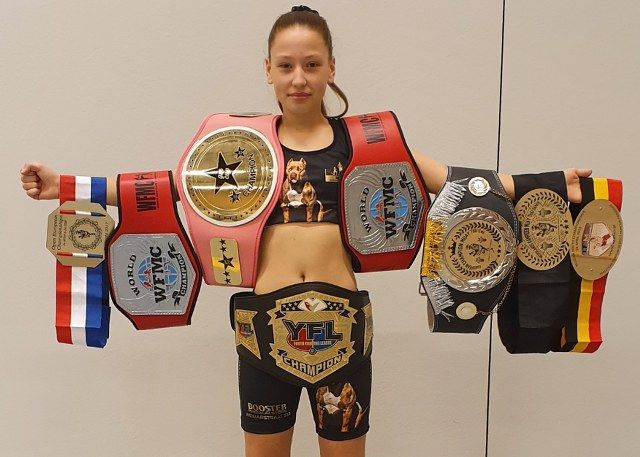 Selina Vugts, 12 jaar en in 2 jaar tijd 9 kampioenstitels