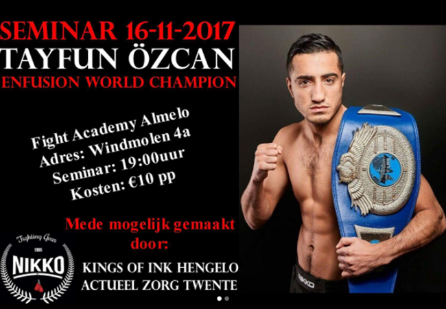 Enfusion Wereld Kampioen Tayfun Ozcan Start Reeks Van Seminars