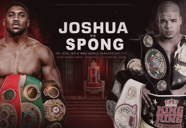 Boksen: Tyrone Spong vs Anthony Joshua