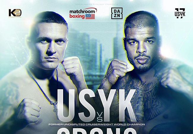 Officieel: Oleksandr Usyk vs. Tyrone Spong in Chicago