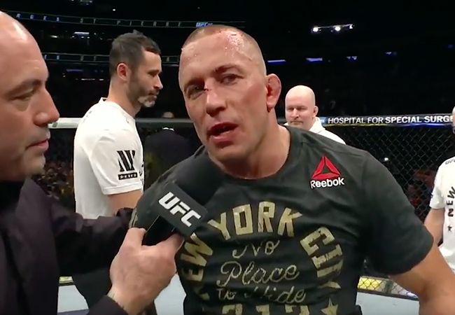 Dana White: George St-Pierre is wat mij betreft met pensioen