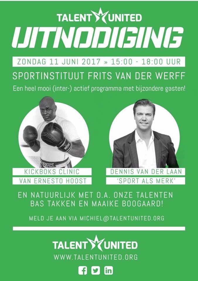 Talent United Seminar met Ernesto Hoost