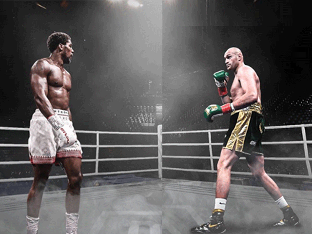 Gevechten Tyson Fury vs Anthony Joshua op losse schroeven