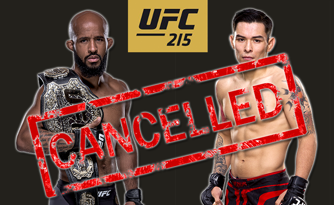 UFC 215: Ray Borg trekt zich terug uit titel gevecht!