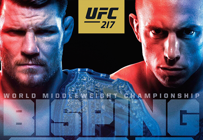 Uitslagen UFC 217 | Bisping vs St-Pierre