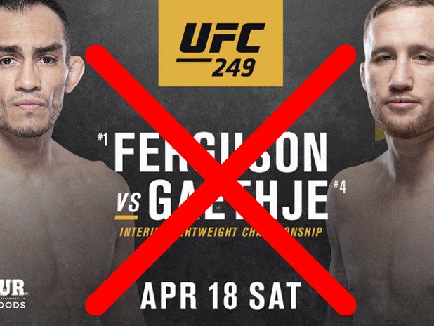 UFC 249 AFGELAST: 'Nu is alles echt naar de klote'
