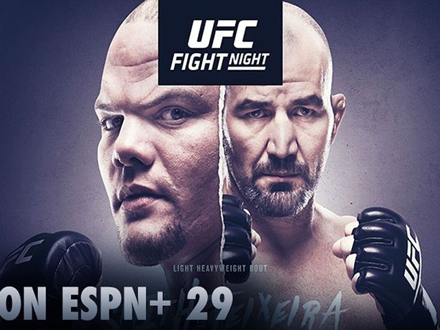 Woensdagnacht 13 mei UFC Anthony Smith vs. Glover Teixiera GRATIS live kijken