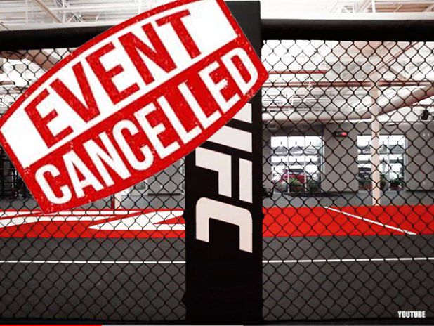 UFC stelt komend event uit wegens corona pandemie