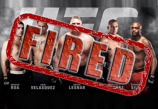 UFC ontslaat een groot aantal MMA vechters