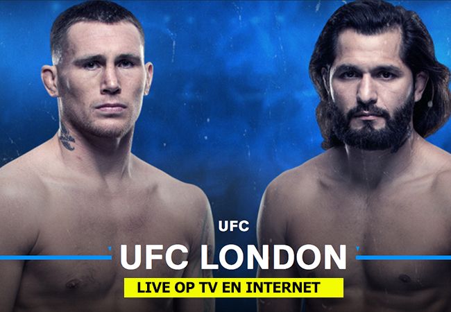 UFC Londen live kijken op tv en via internet