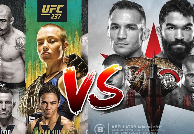 Groot verschil tussen salarissen UFC en Bellator MMA-vechters