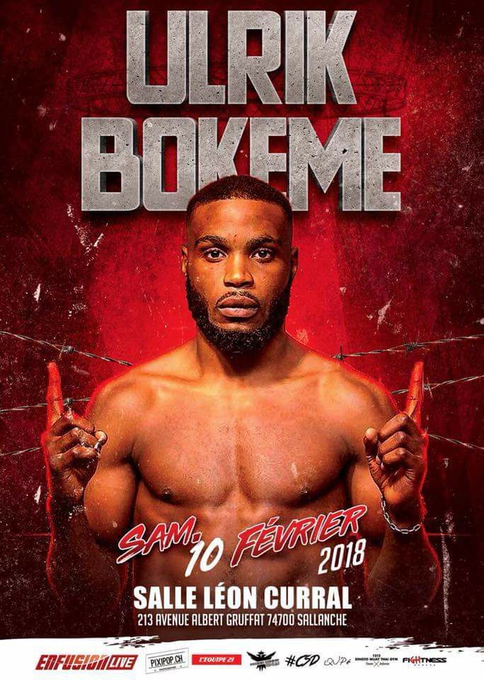 Goed gevulde Fight Card Enfusion Live 10 februari Frankrijk