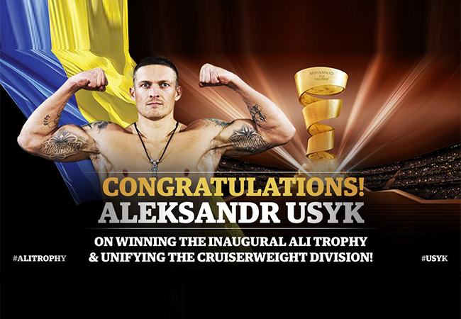 Oleksandr Usyk verslaat Murat Gassiev en pakt de WBSS Muhammad Ali Trophy