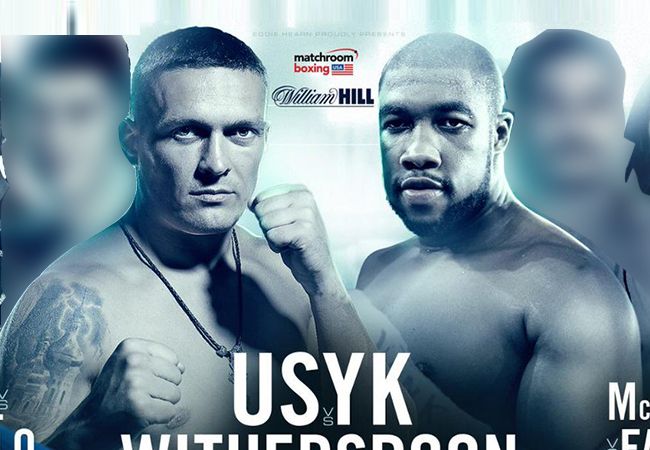 Chazz Witherspoon vervangt Tyrone Spong tegen Oleksandr Usyk