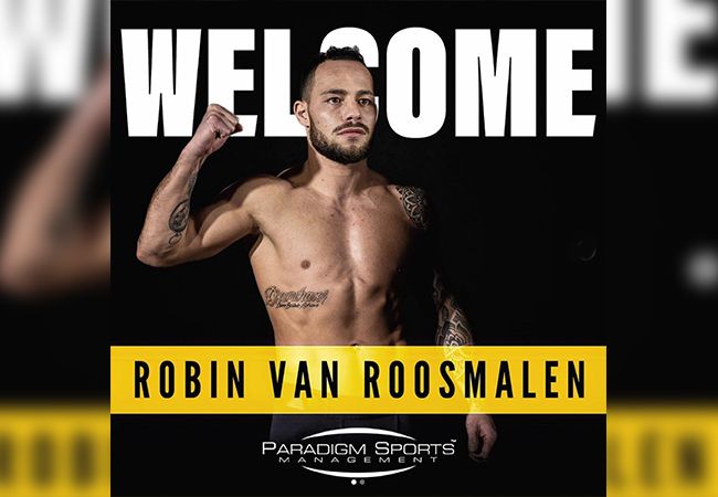 Robin van Roosmalen weg bij GLORY: 'ik stop met kickboksen en ga nu voor MMA'