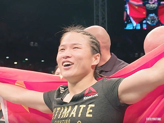 UFC-kampioen Weili Zhang ontvlucht China