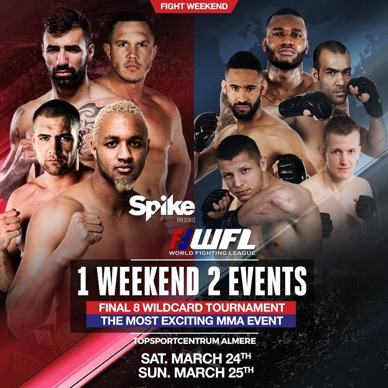 Spike & WFL introduceren WFL FIGHT WEEKEND!!!