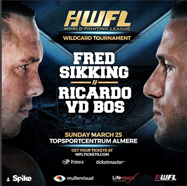 Fred Sikking treft Ricardo vd Bos in semi finale WFL Wildcard toernooi