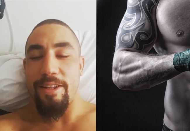 Ernstig geblesseerde UFC-vechter maakt daadkrachtig statement (video)
