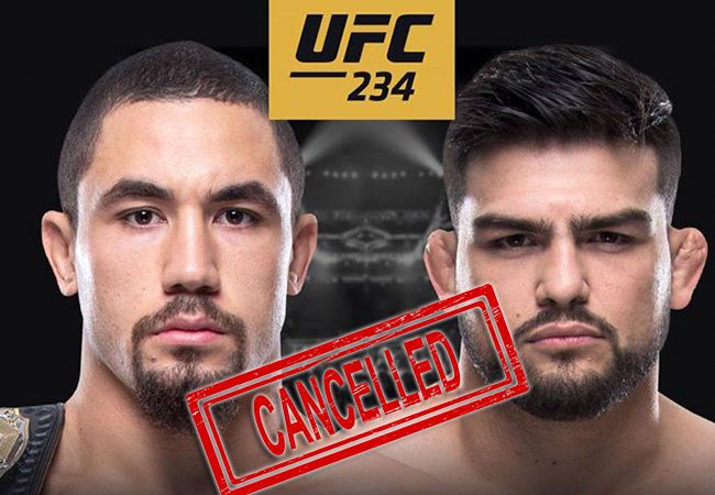 Blessure: "Robert Whittaker zegt af voor UFC 234 main event'