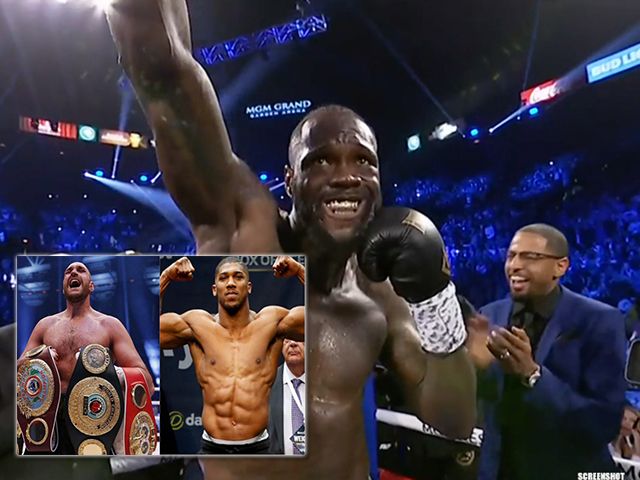 MEGA BEDRAG: Deontay Wilder opzij voor Tyson Fury vs Anthony Joshua