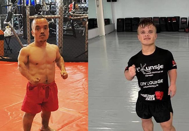 Mini kickboks wedstrijd Wopke vs Kehili eindigt onbeslist