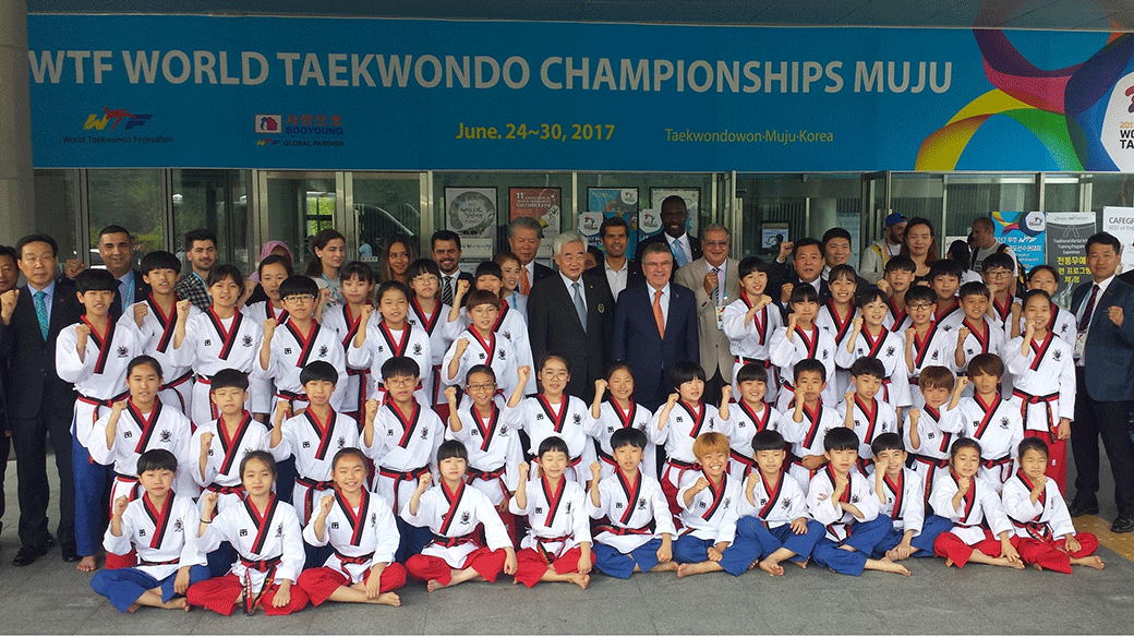IOC President feliciteert World Taekwondo Bond met internationale status