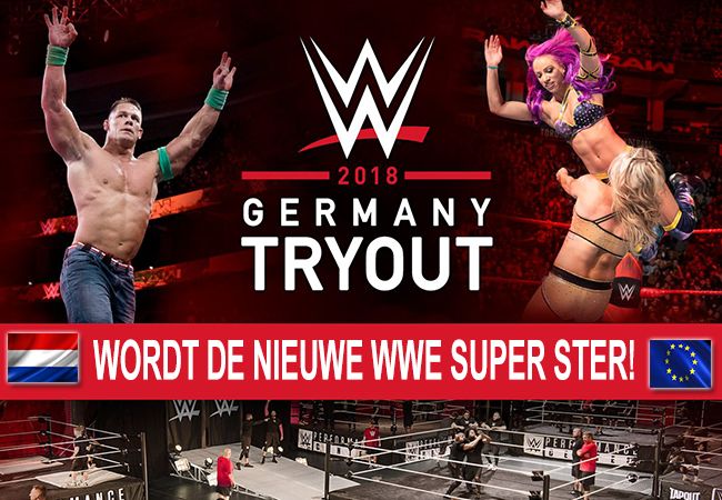 WWE is op zoek naar talent, pak je kans en wellicht wordt jij een van de nieuwe sterren