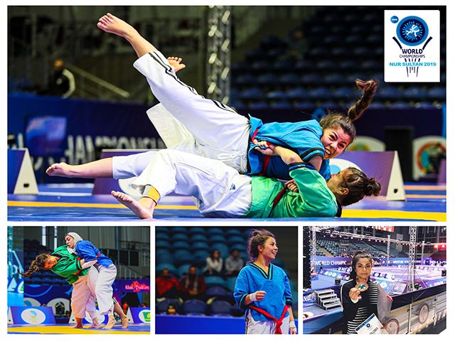 Nederlandse gooit hoge ogen op WK Worstelen in Kazachstan