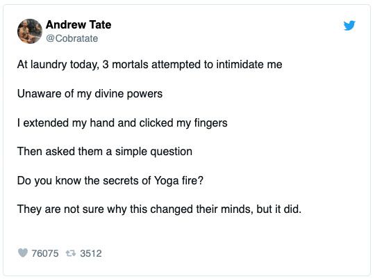 Andrew Tate in elkaar geslagen in de gevangenis? 'Factcheck'