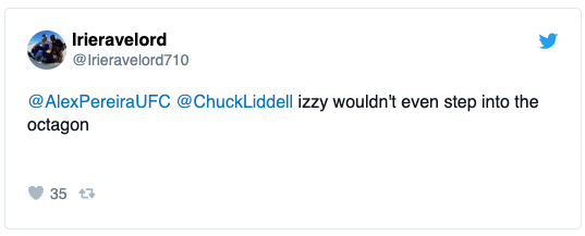 UFC-ster Pereira poste angstaanjagende foto! 'Adesanya durft gevecht hierdoor niet aan'